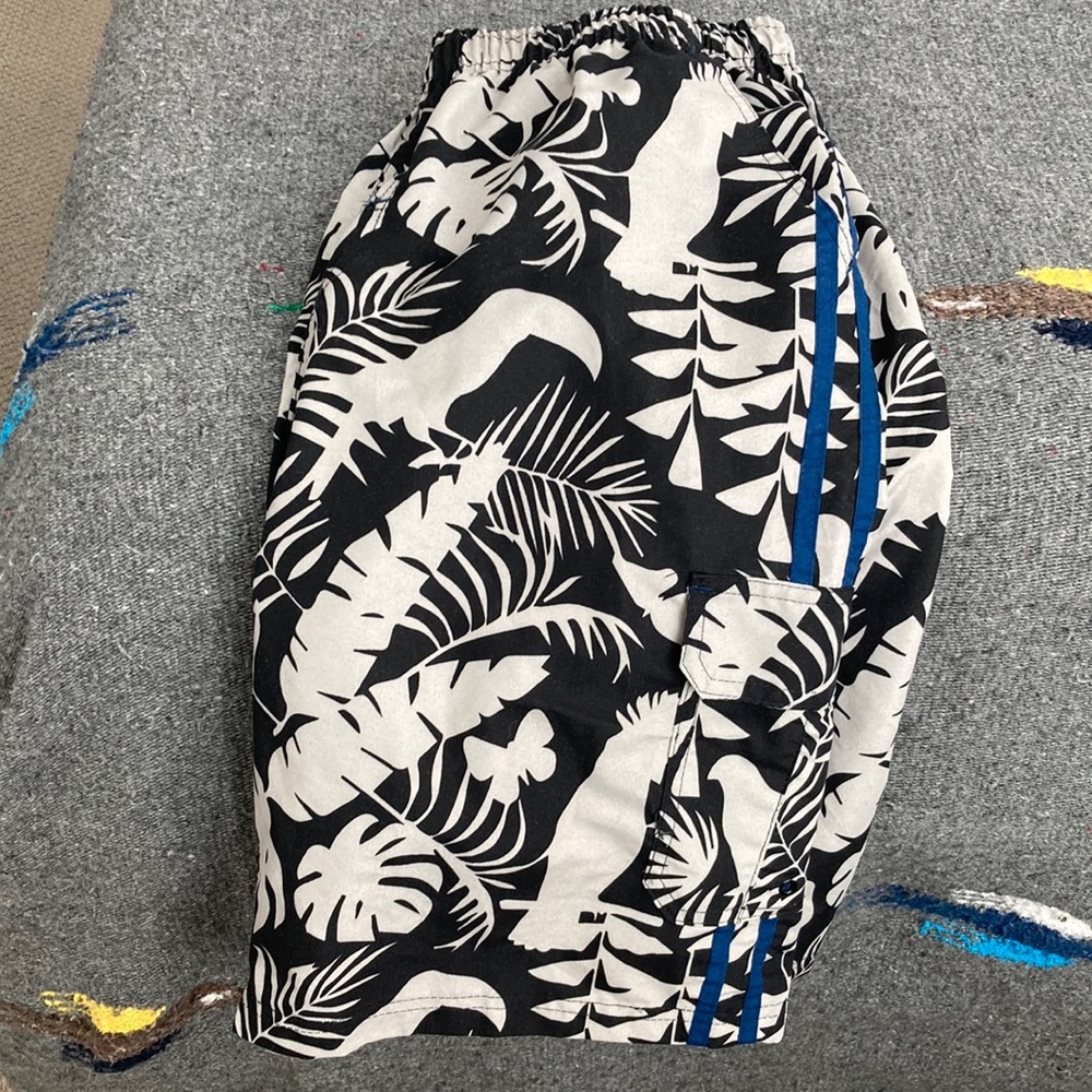 Large men’s floral swim shorts